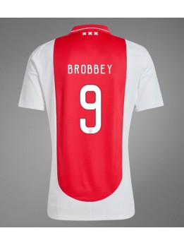 Ajax Brian Brobbey #9 Domaci Dres 2024-25 Kratak Rukavima